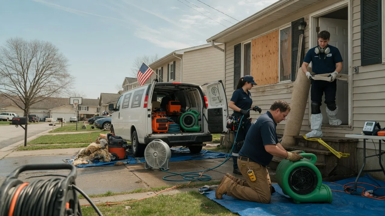 Water Damage Restoration in Homerville, OH near me